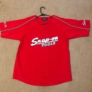 Snap-in tools baseball jersey